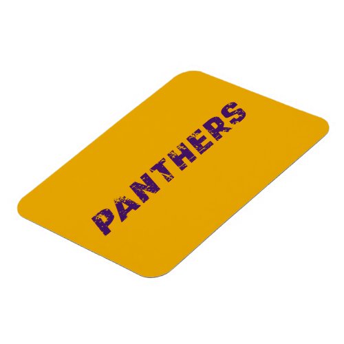 UNI Panthers Distressed Magnet