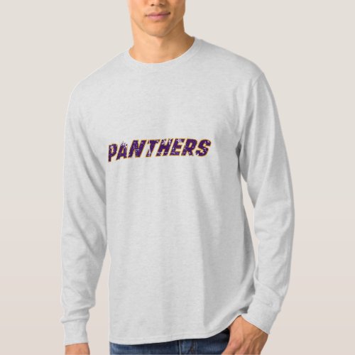 UNI Panthers Distressed T_Shirt