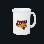UNI Panthers Logo Beverage Pitcher<br><div class="desc">Check out these University of Northern Iowa designs! Show off your Panther pride with these new University products. These make the perfect gifts for the Northern iowa student, alumni, family, friend or fan in your life. All of these Zazzle products are customizable with your name, class year, or club. Go...</div>