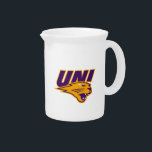 UNI Panthers Logo Beverage Pitcher<br><div class="desc">Check out these University of Northern Iowa designs! Show off your Panther pride with these new University products. These make the perfect gifts for the Northern iowa student, alumni, family, friend or fan in your life. All of these Zazzle products are customizable with your name, class year, or club. Go...</div>