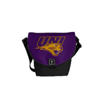 UNI Panthers Logo Messenger Bag