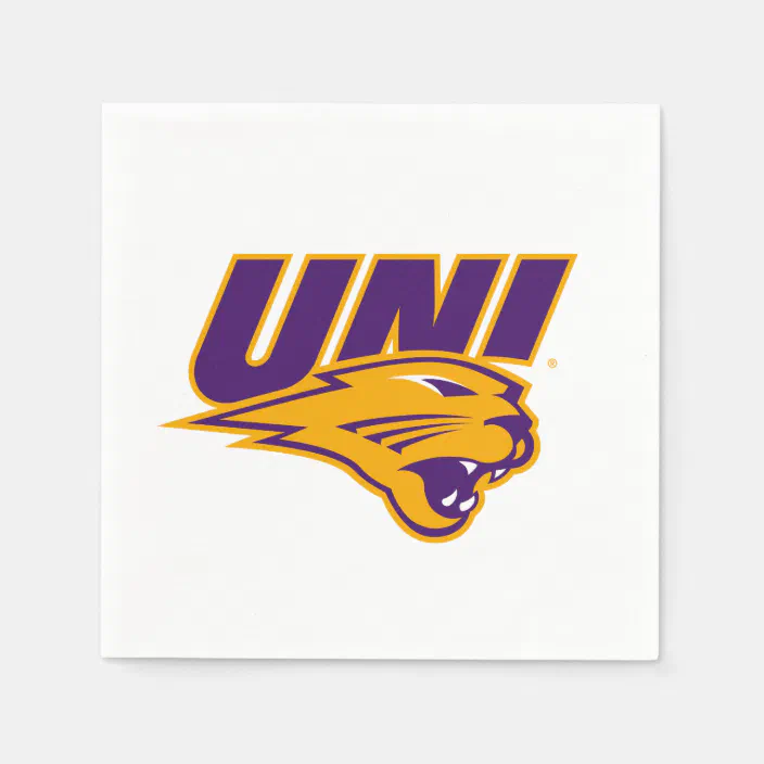 Uni Panthers Logo Napkins Zazzle Com