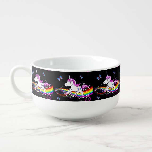 Uni Rainbow Soup Mug (Right)