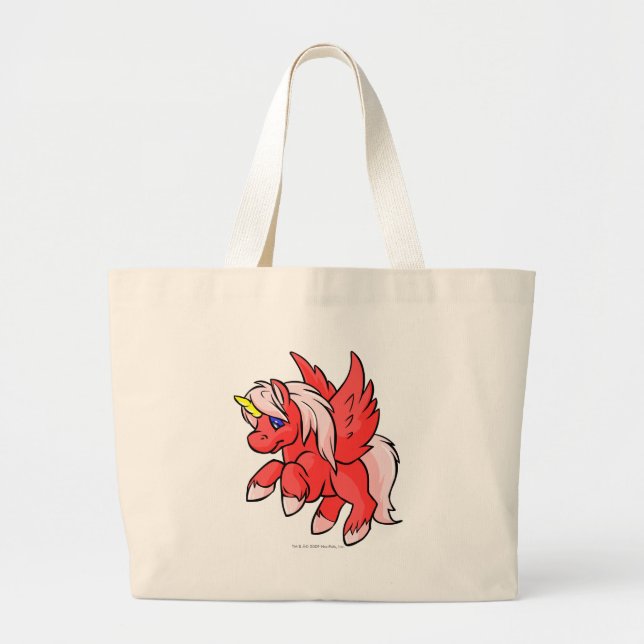 Uni Red Large Tote Bag (Front)
