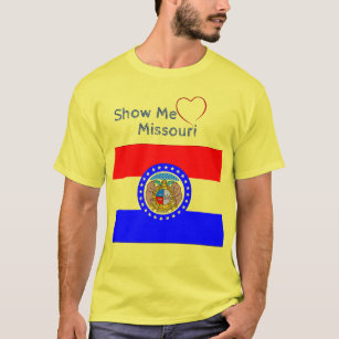 Uni-sex 'Show me' Love Missouri  Patriotic T-Shirt