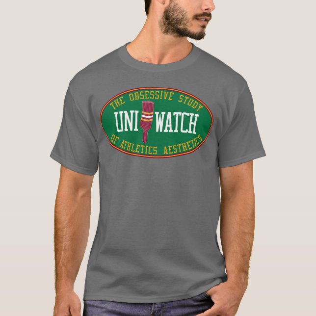 Uni Watch Grey Shirt (alternate) (Front)