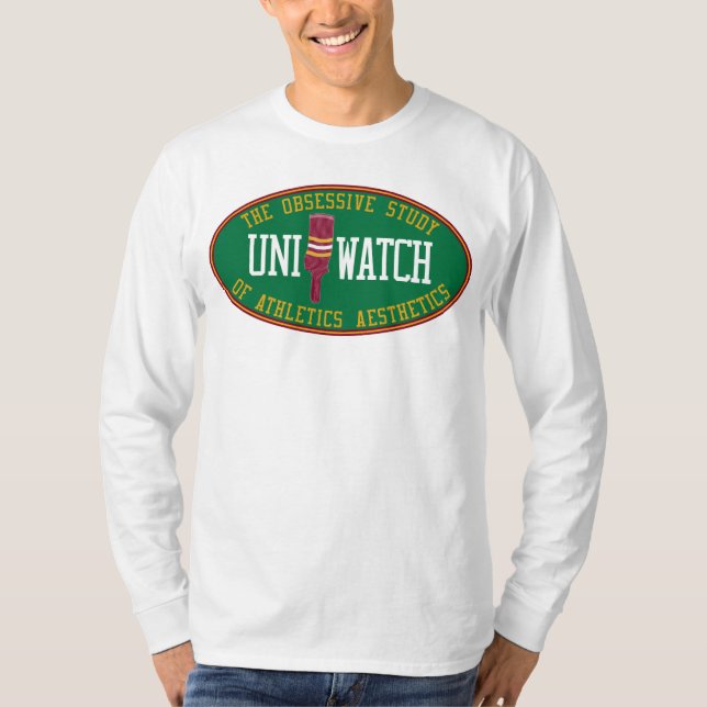 Uni Watch Longsleeve Shirt (alternate) (Front)