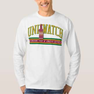 Uni Watch Shirt (longsleeve - white)