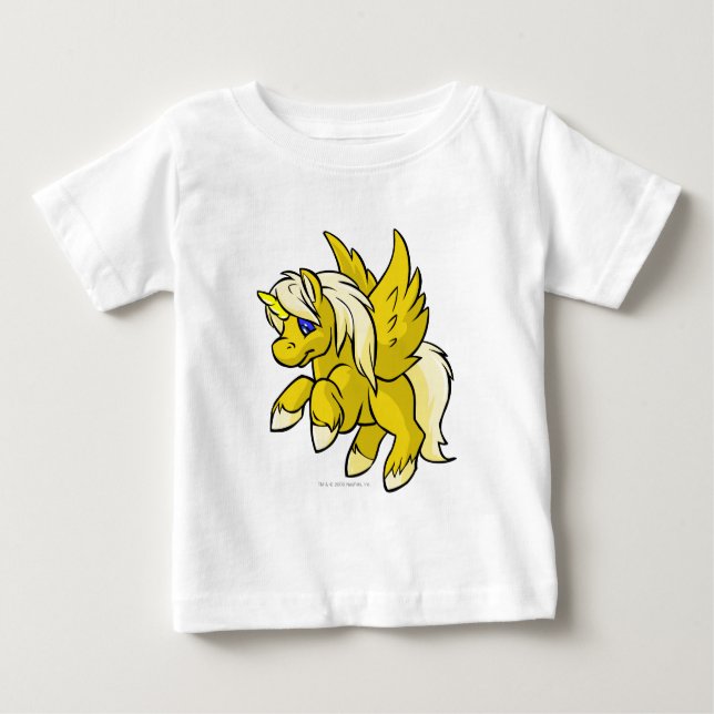 Uni Yellow Baby T-Shirt (Front)