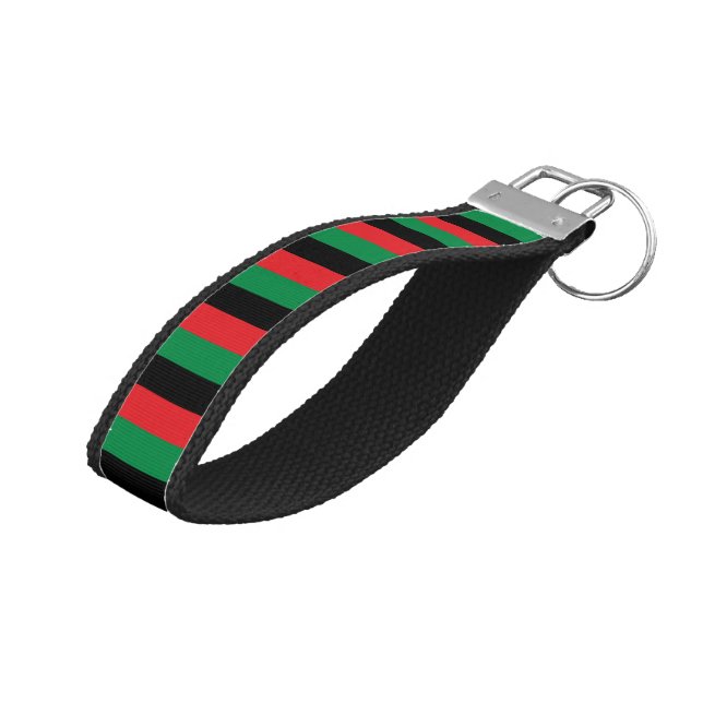 UNIA Flag & Pan American wrist keychain /fashion (Angled Up)
