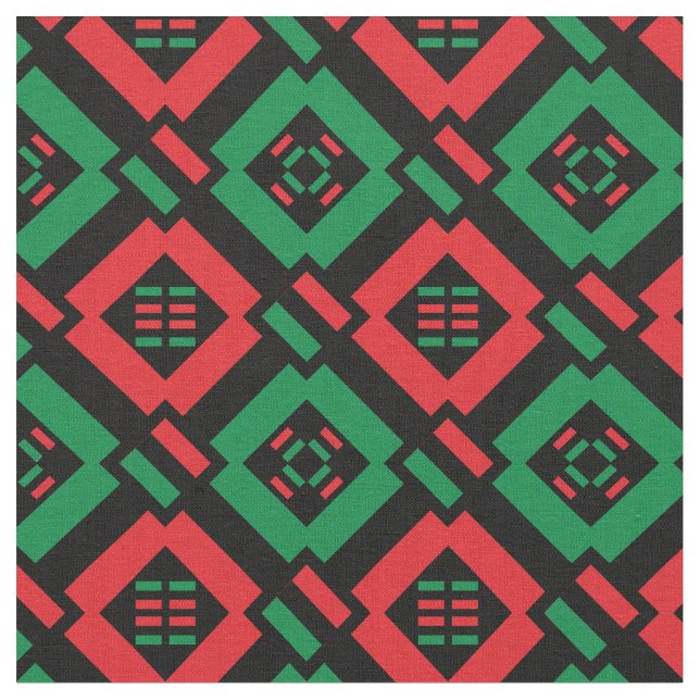 UNIA Flag & Trendy Pan American Fabric fashion GLD (Close Up)