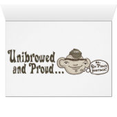 Unibrow Guy with Hat Cards (Inside Horizontal (Bottom))
