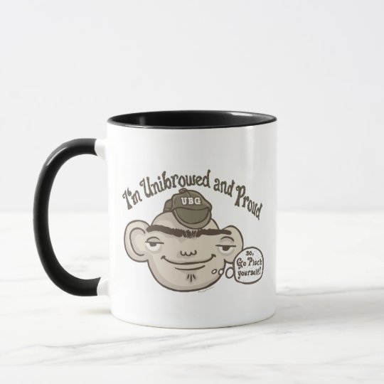 Unibrowed and Proud Mug