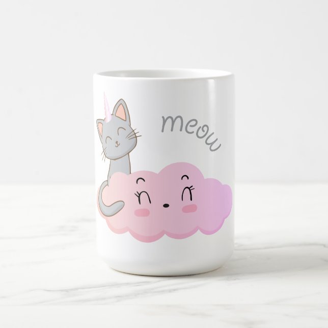 unicat cloud meow mug (Center)