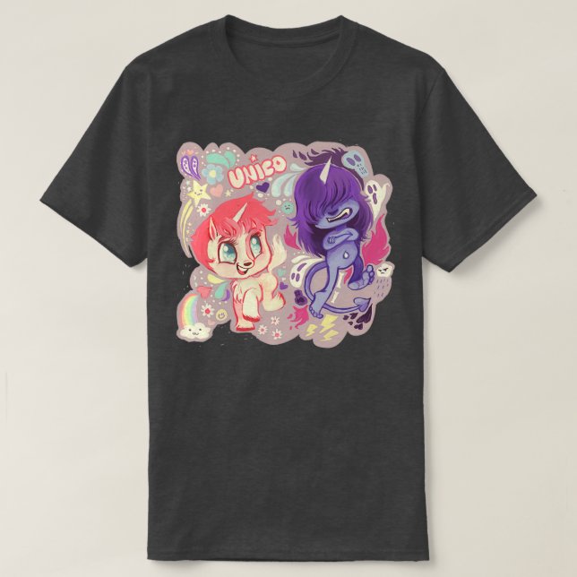 Unico and Beezle T-Shirt (Design Front)