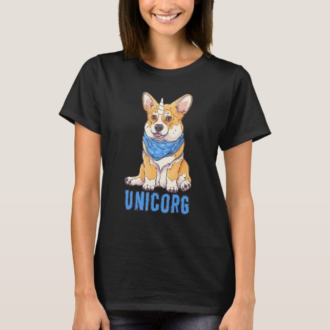 Unicorgi dog   Breed corgi   nice T-Shirt (Front)