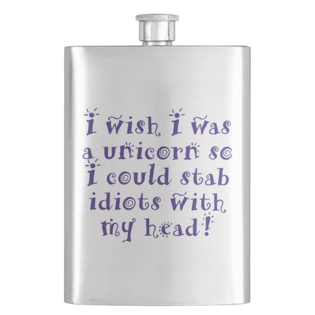 Unicorms_idiots Flask (Front)