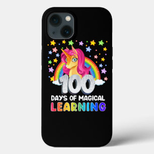 unicorn 100 Days of Magical Learning 100 Days Of S iPhone 13 Case