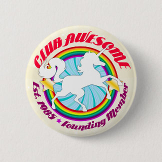 Unicorn 1985 - Club Awesome Button