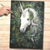 Unicorn 4 Decoupage Paper
