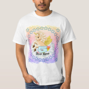 Unicorn 5 year old birthday t-shirts