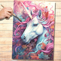 Unicorn 8 Decoupage Paper