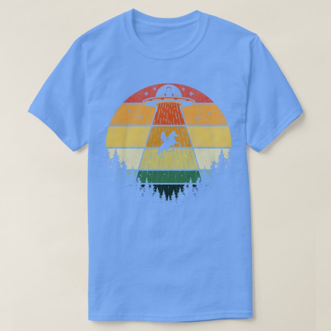 Unicorn  Abduction T-Shirt (Design Front)