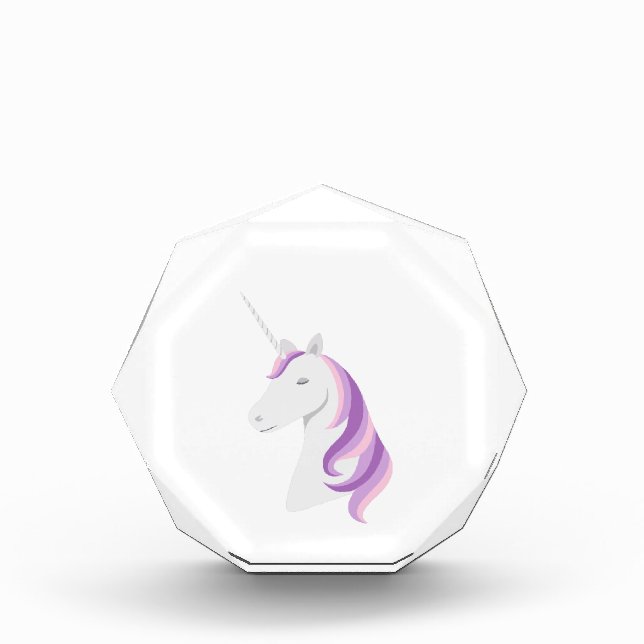 Unicorn Acrylic Award (Front)