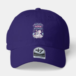 Unicorn Adventure Horn Activated Cute Pastel Graph 47 Brand Hat