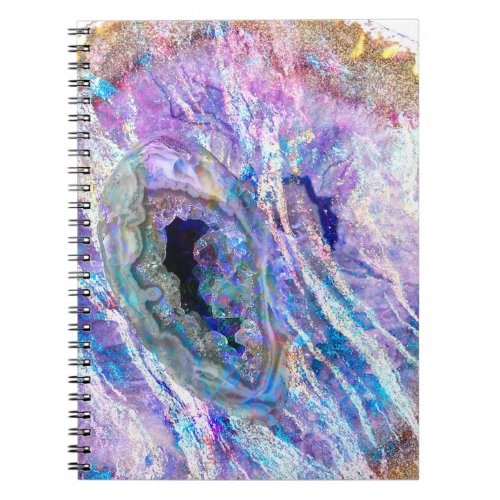 Unicorn Agate Notebook