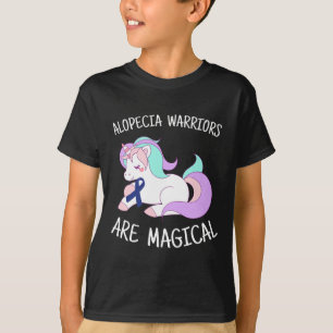 Unicorn Alopecia Warrior Gift T-Shirt