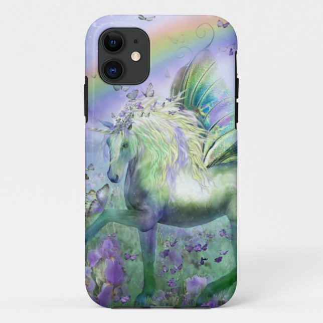 unicorn and butterflies Case-Mate iPhone case (Back)
