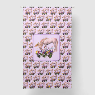 Unicorn And Butterflies Fantasy Blackout Curtains