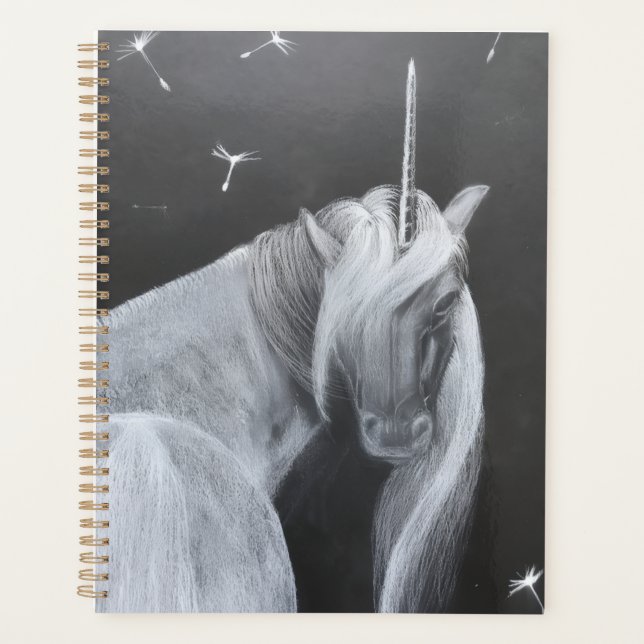 Unicorn and Dandelion planner (Front)