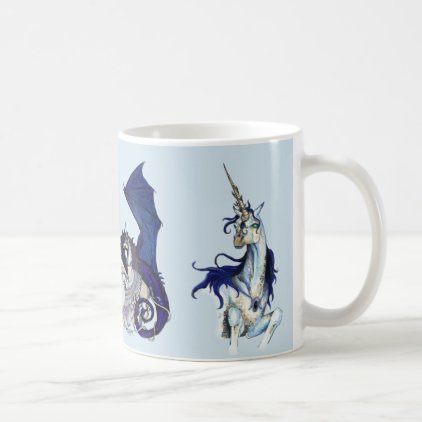 Unicorn and Dragon Mug