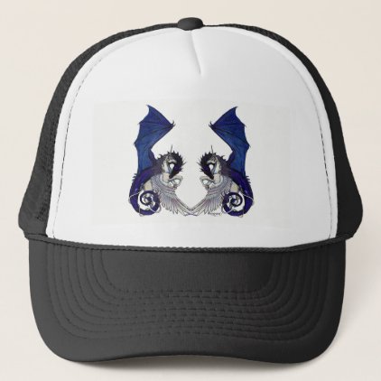 Unicorn and Dragon Trucker Hat