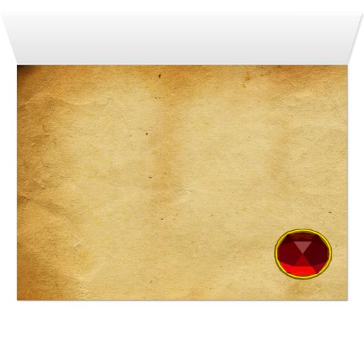 UNICORN AND MEDIEVAL FANTASY FLOWERS,FLORAL MOTIFS (Inside Horizontal (Bottom))