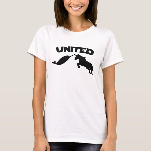 Unicorn and Narwhal T-Shirt (Front)