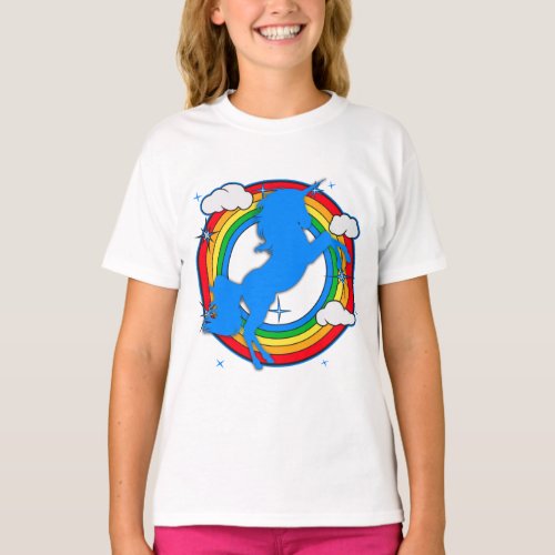 Unicorn_and_Rainbow_Clouds T_Shirt