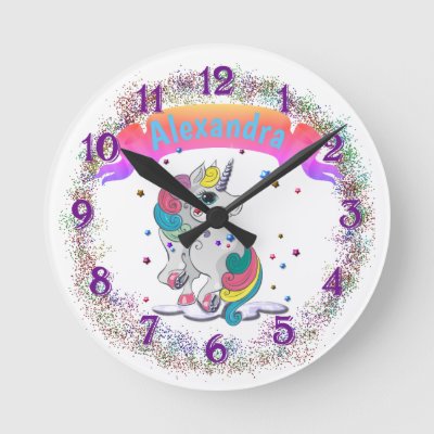 Unicorn and Rainbow Glitter