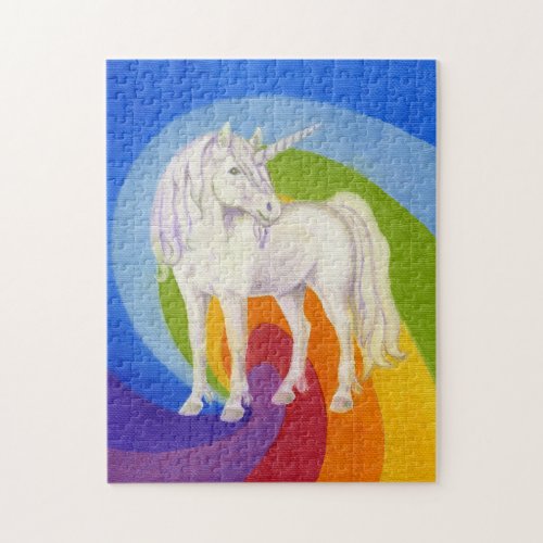 Unicorn and Rainbow puzzle