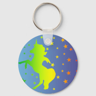 " Unicorn and Stars " Keychain
