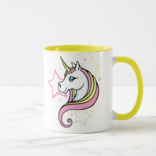 Unicorn and Stars Mug