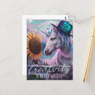 Unicorn and Sunflower A Life of Creativity 