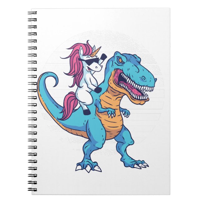 Unicorn and T-Rex Notebook