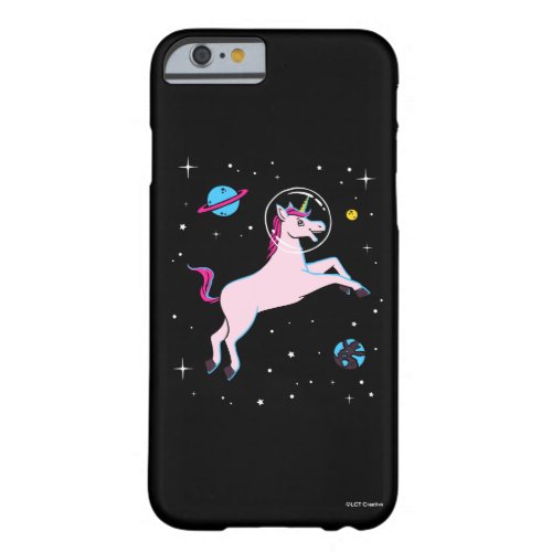 Unicorn Animals In Space Barely There iPhone 6 Case