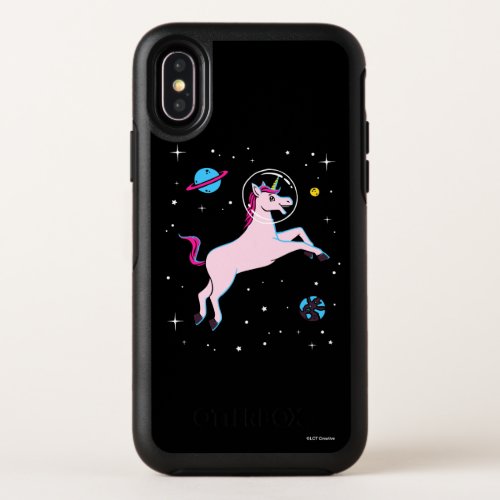 Unicorn Animals In Space OtterBox Symmetry iPhone X Case