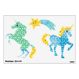 Unicorn Any Color Baby Girl's Room Wall Decal