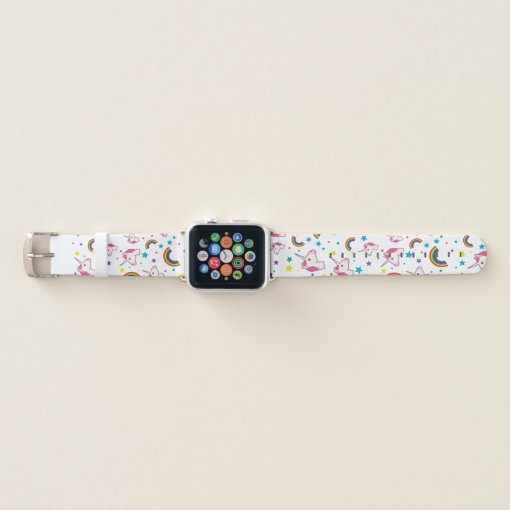 Unicorn Apple Watch Apple Watch Band | Zazzle