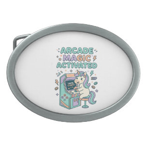 Unicorn Arcade Magic Activated Trendy Product Grap Belt Buckle